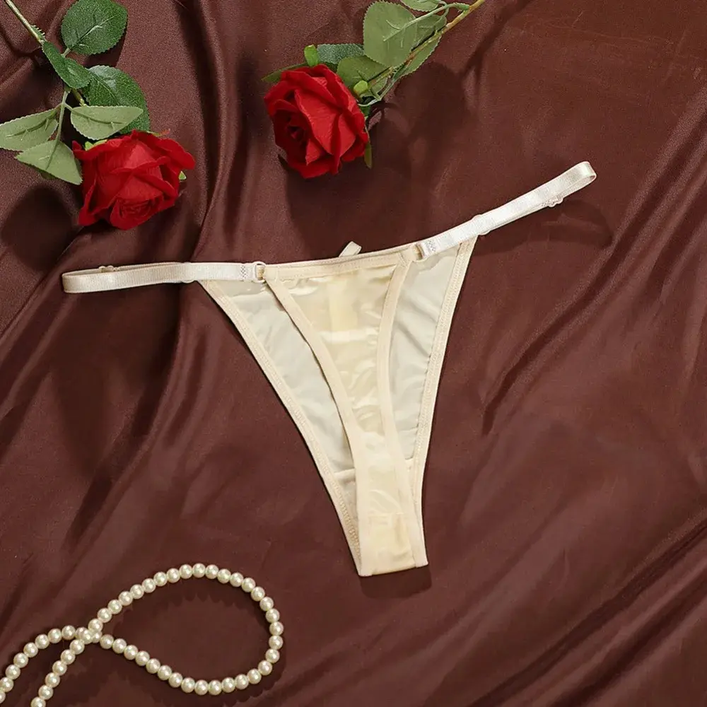 Women's Lingerie Underwear Seamless Quick-drying Thong Skin-friendly Breathable Low Rised Diaments Briefs G String