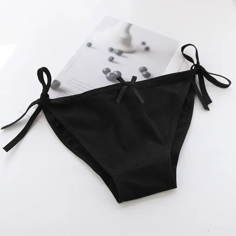 L-XL Black Panties Women's Underwear Sexy Lace Underpants Girls' Comfort Briefs Mid Waist Seamless Underpants Female Lingerie