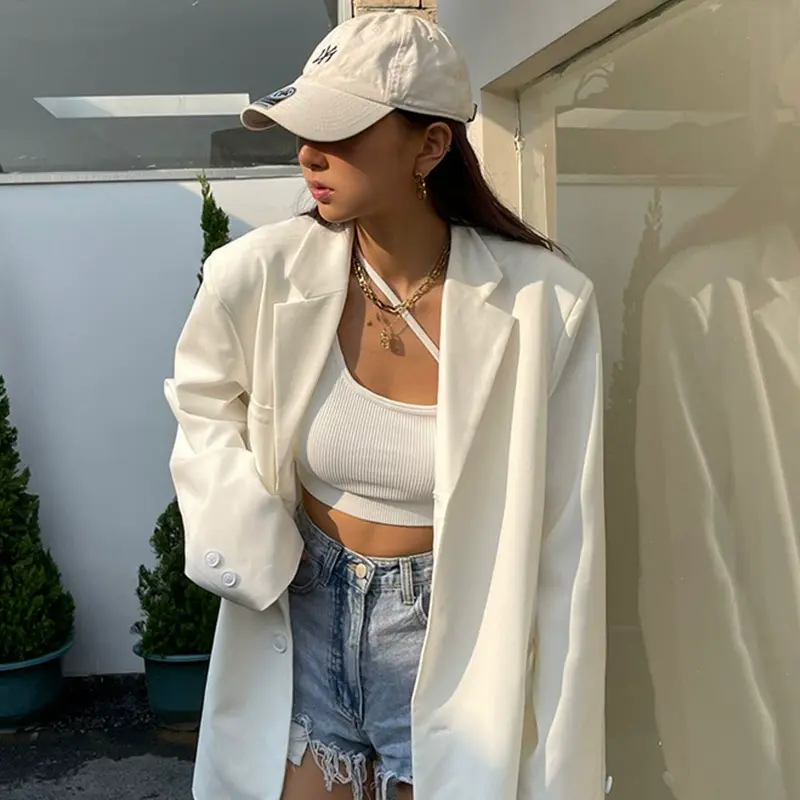 Summer Tanks Top for Women Sexy Backless Crop Top Mujer Solid Irregular Collar Camis Femme