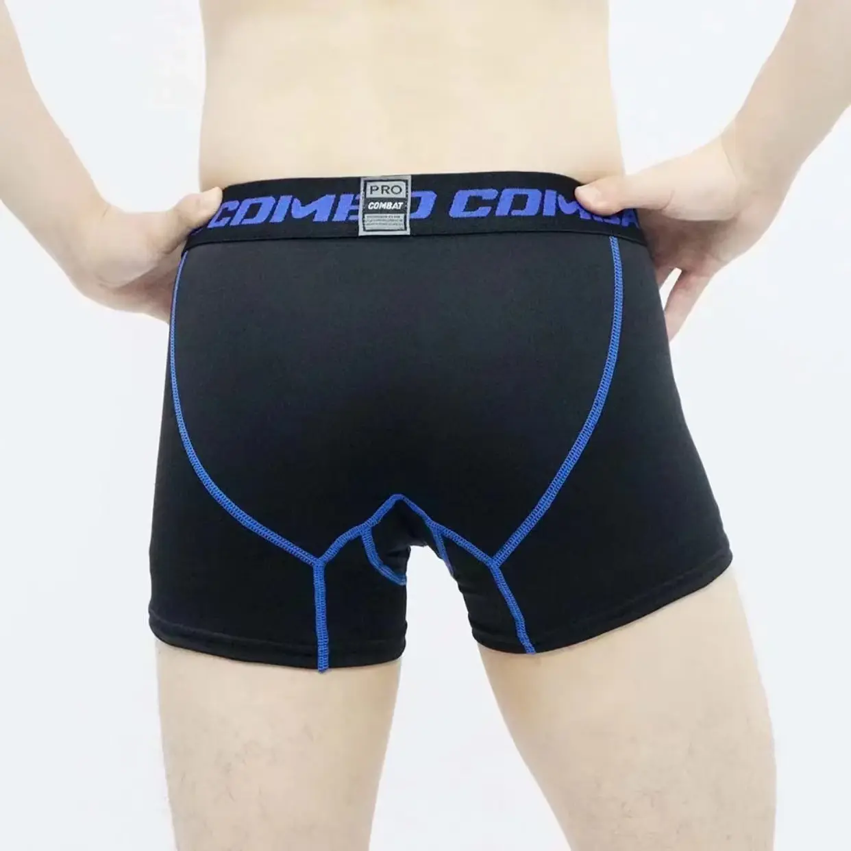 New Sports Tight Running Panties Summer Men's Quick Drying Boxer Workout Shorts Boxers Breathable Anti-Abrasion Legs