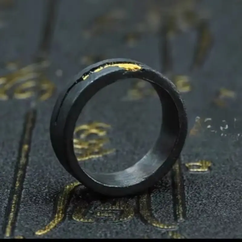 Retro Carved Light Painting Ring For Women Men Vintage Handmade Open Ring Punk Gothic Accessories Designer Jewelry Love Gift