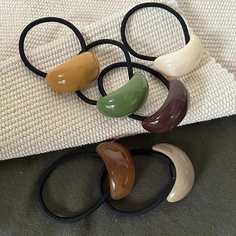 Korean Fashion Elastic Hair Bands Hair Accessories Headwear Ponytail Holder Scrunchie for Women Girls New