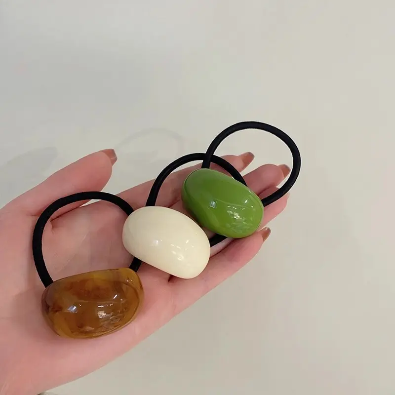 Korean Fashion Elastic Hair Bands Hair Accessories Headwear Ponytail Holder Scrunchie for Women Girls New