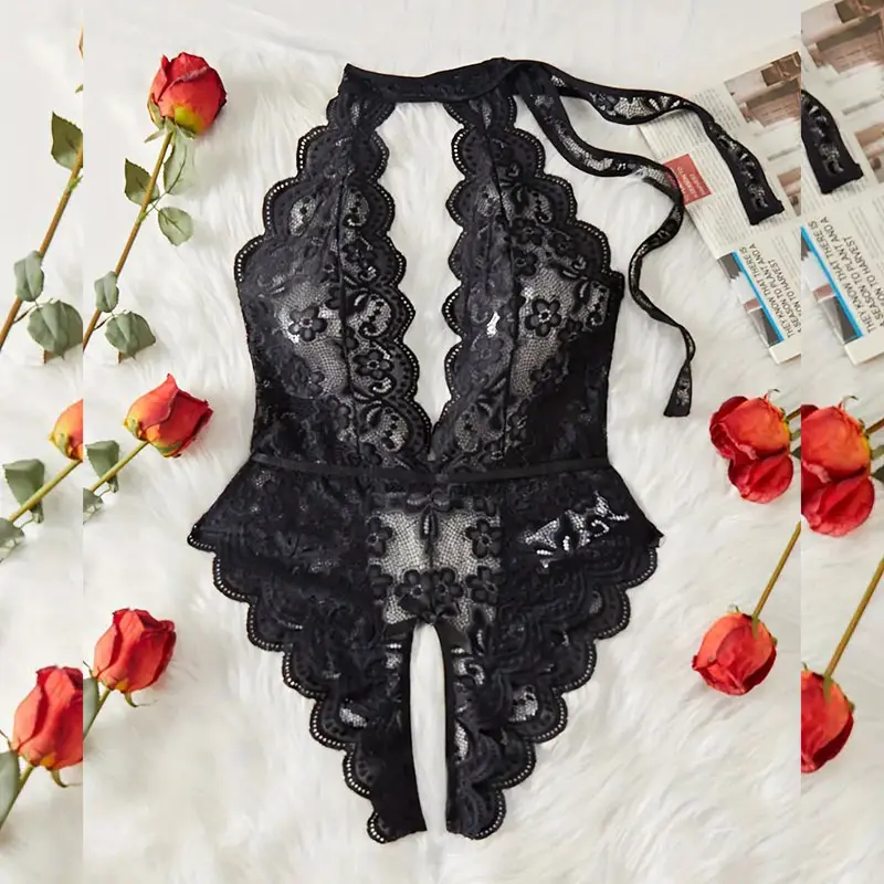 Erotic Lingerie Backless For Women Lingerie Open Bra Erotic Underwear Babydoll Crotchless Exotic Apparel Sex Lingerie Bodysuits