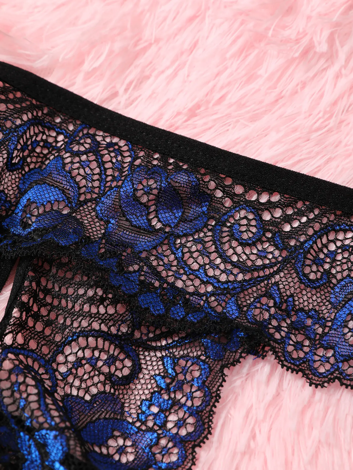 Thin Style Women's Panties Opening Sexy Lingerie Transparent G-strings Thongs Solid Underwear For Ladies Women Lace Pantys