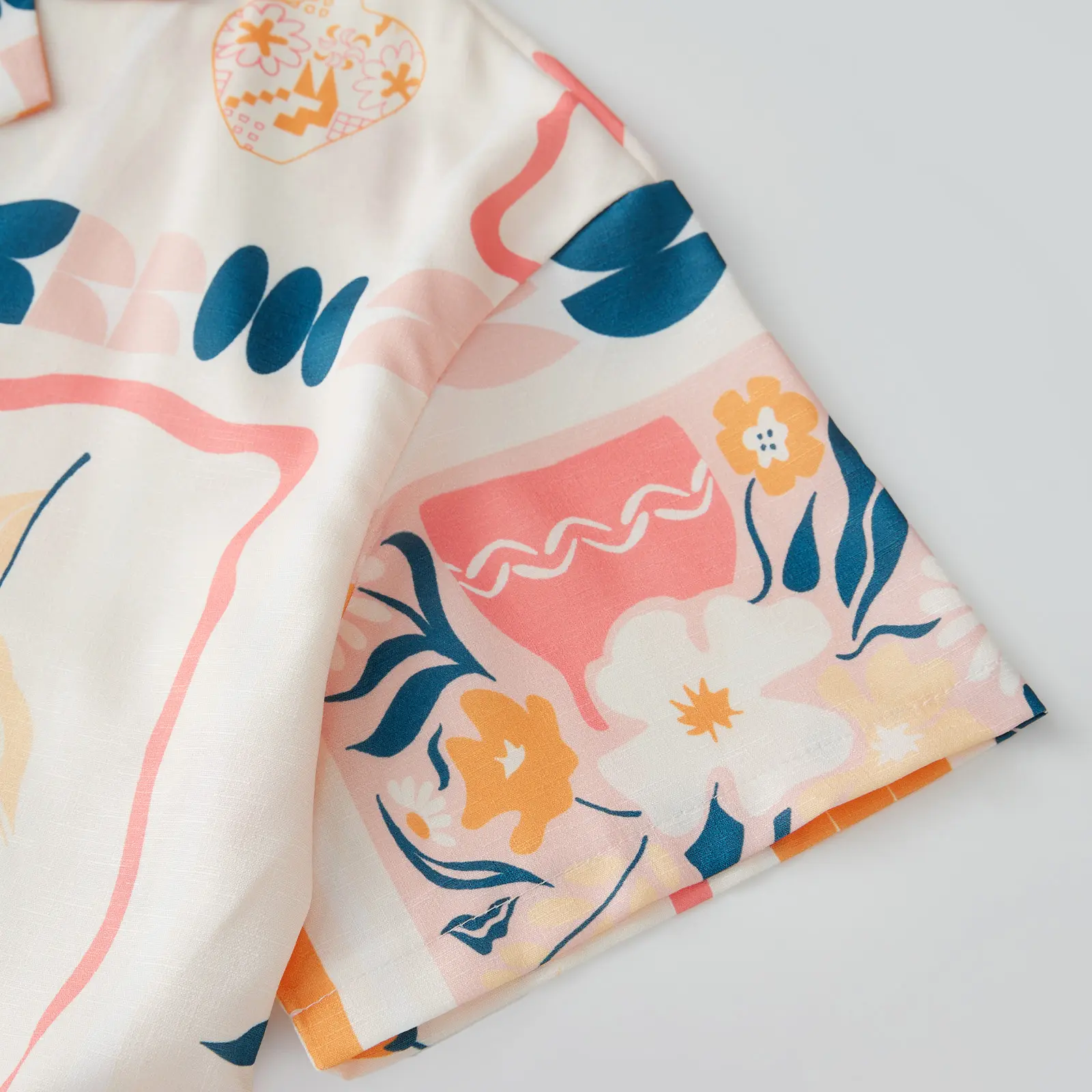 Women Pajamas Set 2 Pieces Loungewear Suits Sunburst Citrus Print Short Sleeve Tops and Shorts 2 Piece Loungewear Outfits