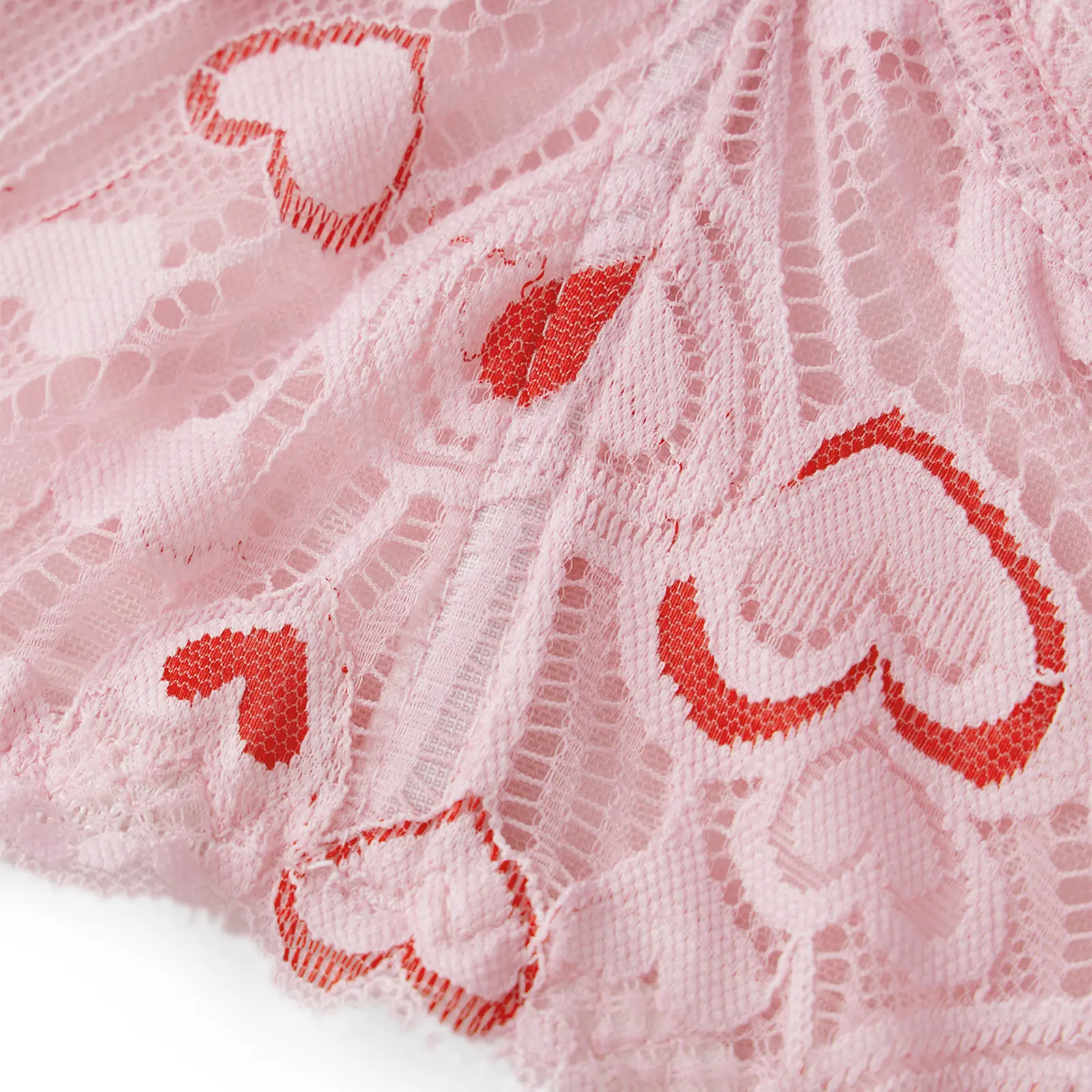 Women's Lace Tank Tops Sleeveless Sweetheart Neck Heart Print Corset Tops Lingerie Vest Shirts