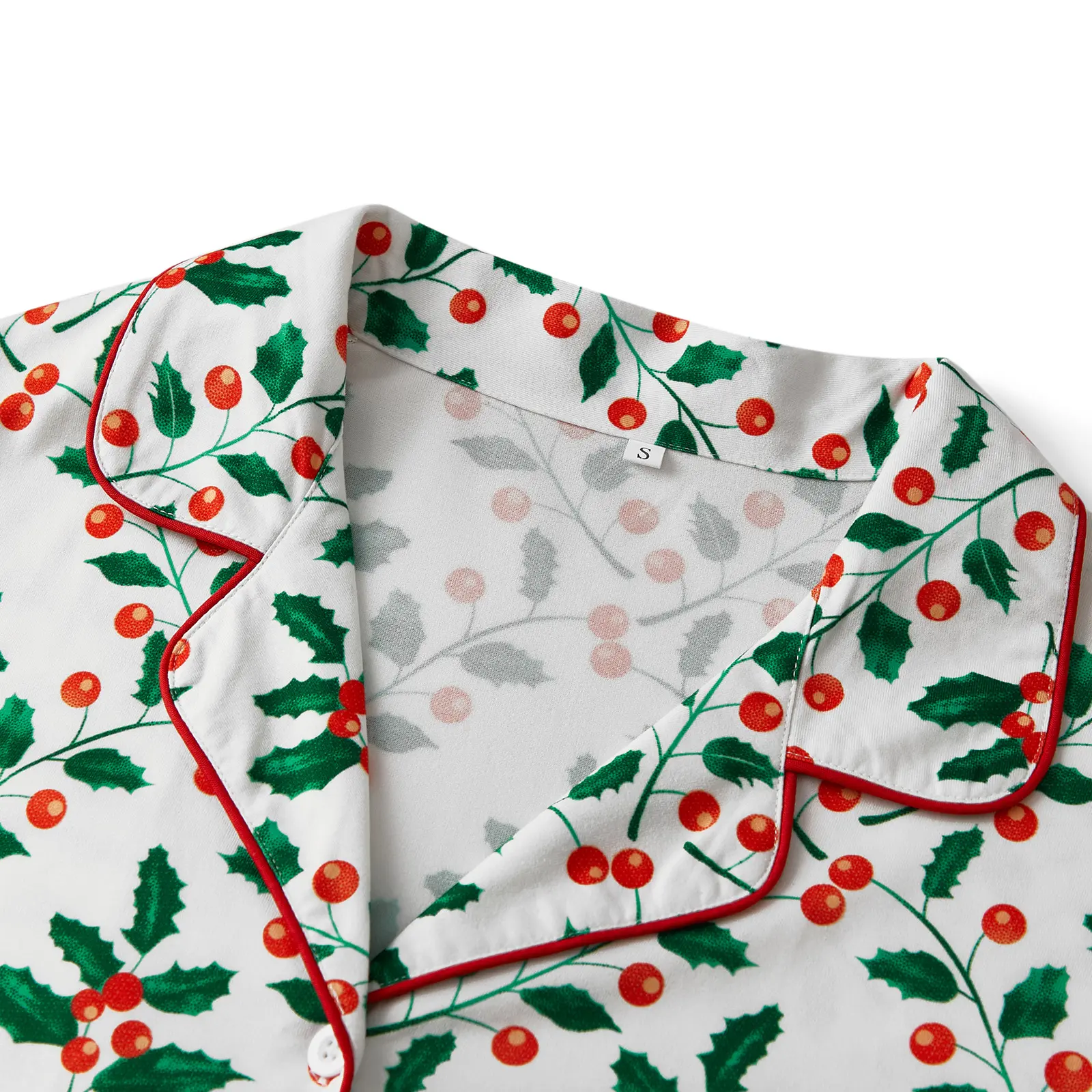 Women's 2 Piece Lounge Set Long Sleeve Tree Leaf Print Shirt Pants Sleepwear Sets