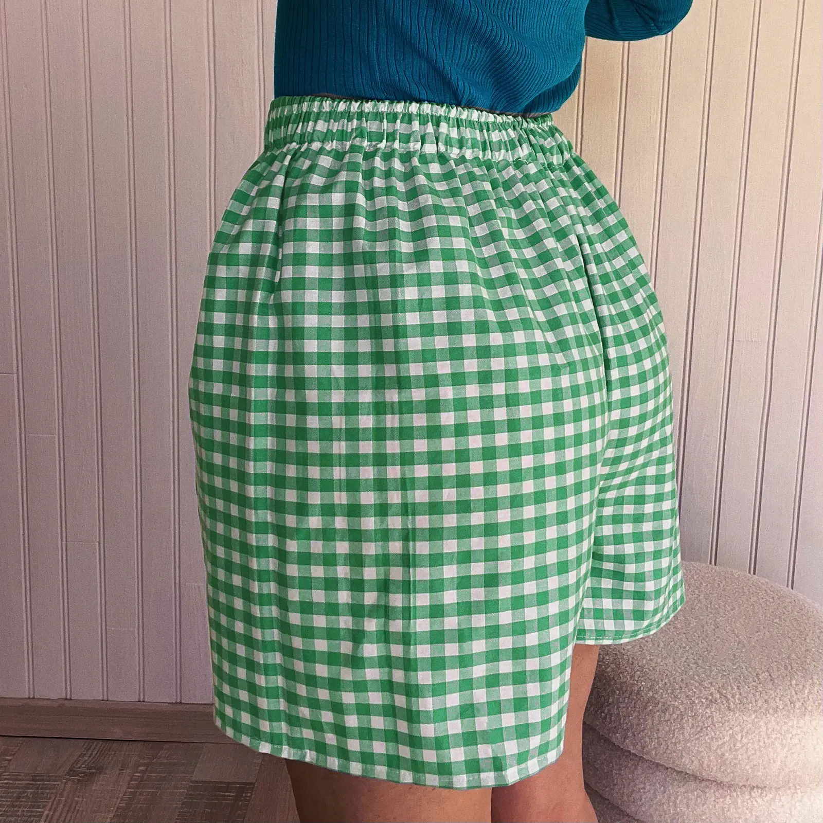 Women's Pajama Shorts Stripe/Plaid Elastic Waist Comfy Sleep Shorts Summer Casual Pajama Bottoms