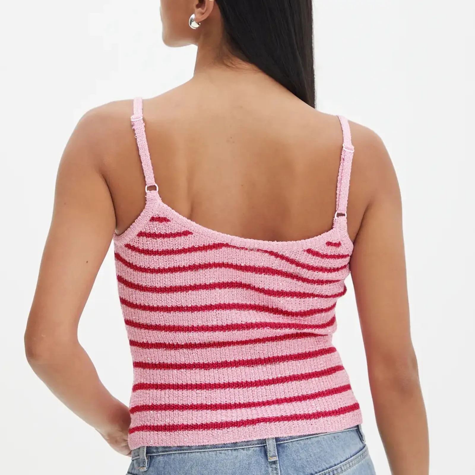 Women Basics Cute Hotsweet Tank Tops Casual Summer Floral Print Front Button Basic Vest Sleeveless Shirt for Streetwear