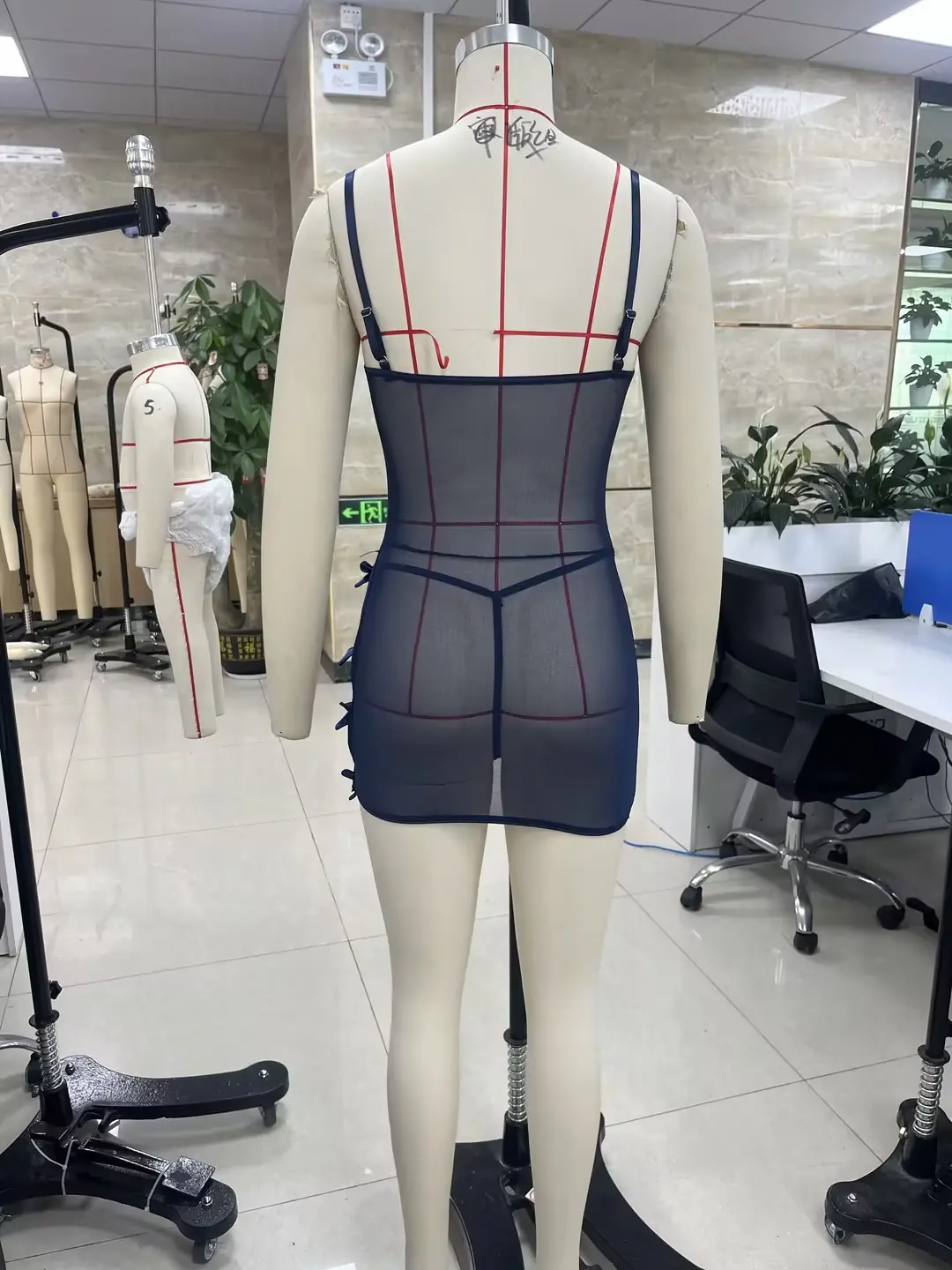 Ladies Sexy Lingеrie Women Mesh Babedoll Dress With Underwire Push Up Bra Lace Chemise Ruffle Hem Sleepwear Sexy Lingеrie Set