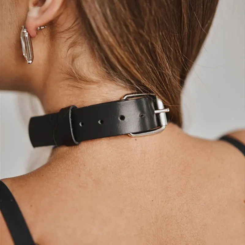 Bdsm Garter Lingеrie Sexy Women Harness Bra Leather Collar Tops Adjustable Belt Fashion Punk Waist Goth Bondage Adult Body Belts