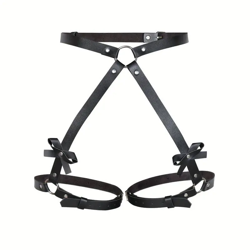 Erotic Toy Leather Wearable Women's Accessories Adult Supplies No Vibration Crotchless Toys Suitable For Nighttime Sexy Lingerie