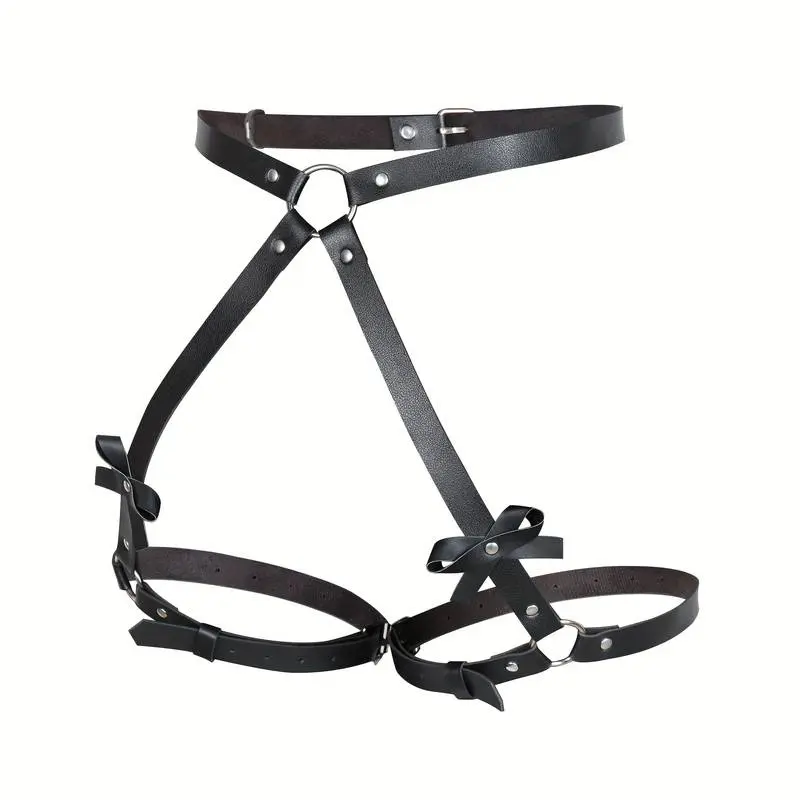Erotic Toy Leather Wearable Women's Accessories Adult Supplies No Vibration Crotchless Toys Suitable For Nighttime Sexy Lingerie