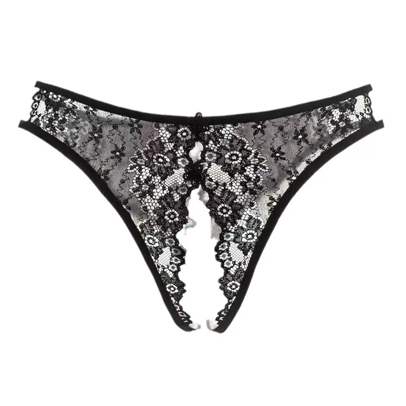 Bdsm Crotchless Erotica Lace Underwear Lingerie Women's Open Thongs Porn xxx Strapon Panty Pearl G-Strings Crotch Gay Sexy Toys