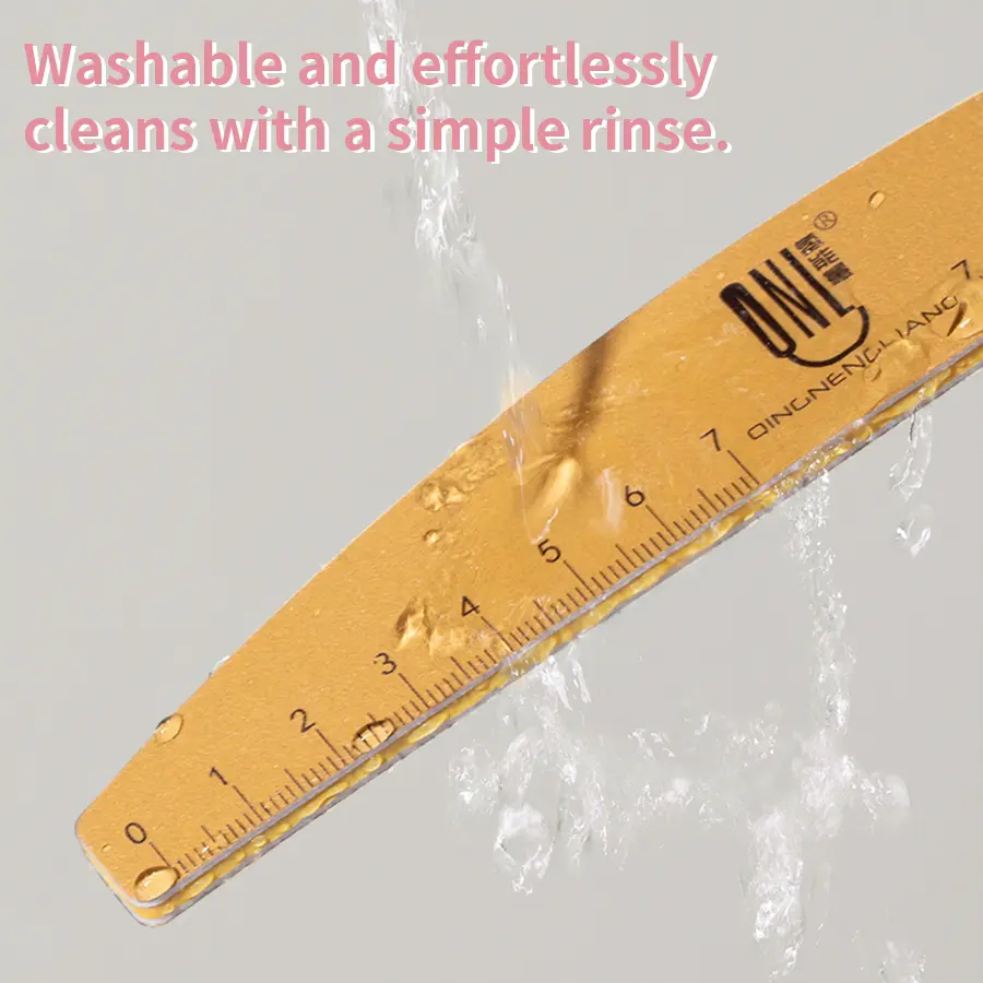 2/4/5/10pcs Nail File Set With Scale Nail Art Double-sided 180/240 Grit Nail File Grinding Sanding Buffer Buffing Manicure Tool