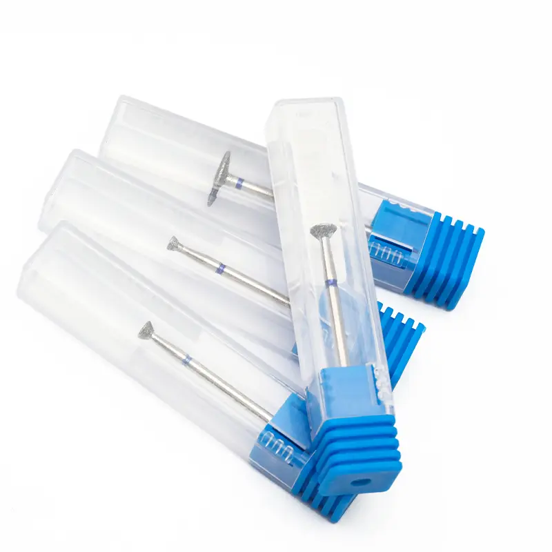 Carbide Milling Cutter Manicure Nail Drill Bits Electric Nail Files Blue Grinding Bits Mills Cutter Nail Art Tools Accessories ﻿