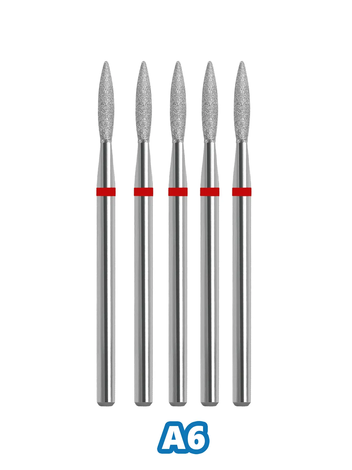 5 Pcs Cuticle Bit for Nail Drill, Barrel Cuticle Nail Drill Bit 3/32” Cuticle Drill Bits Professional Drill Bits Nail