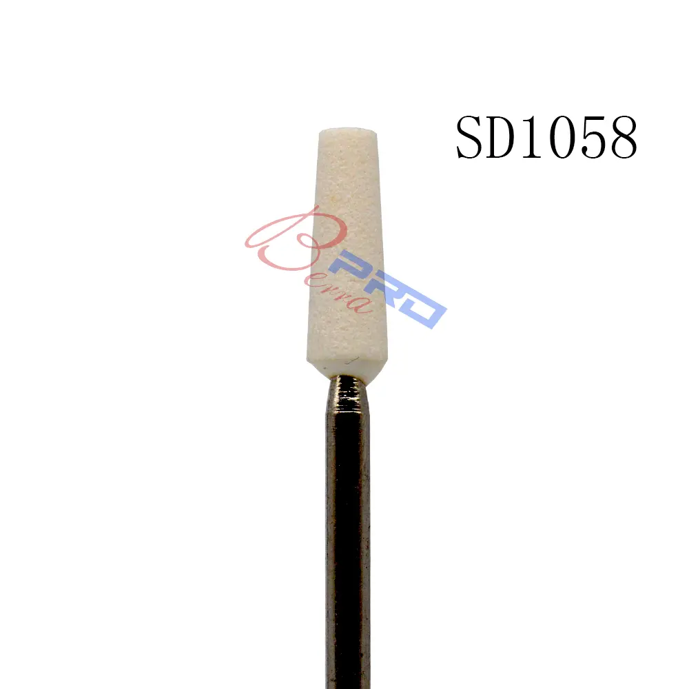 RolinStar 1pcs Opt 7 Type Quartz Silicone  Milling Burr Nail Art Cutter Polishing Buffer Files Electric Machine Drill Bit