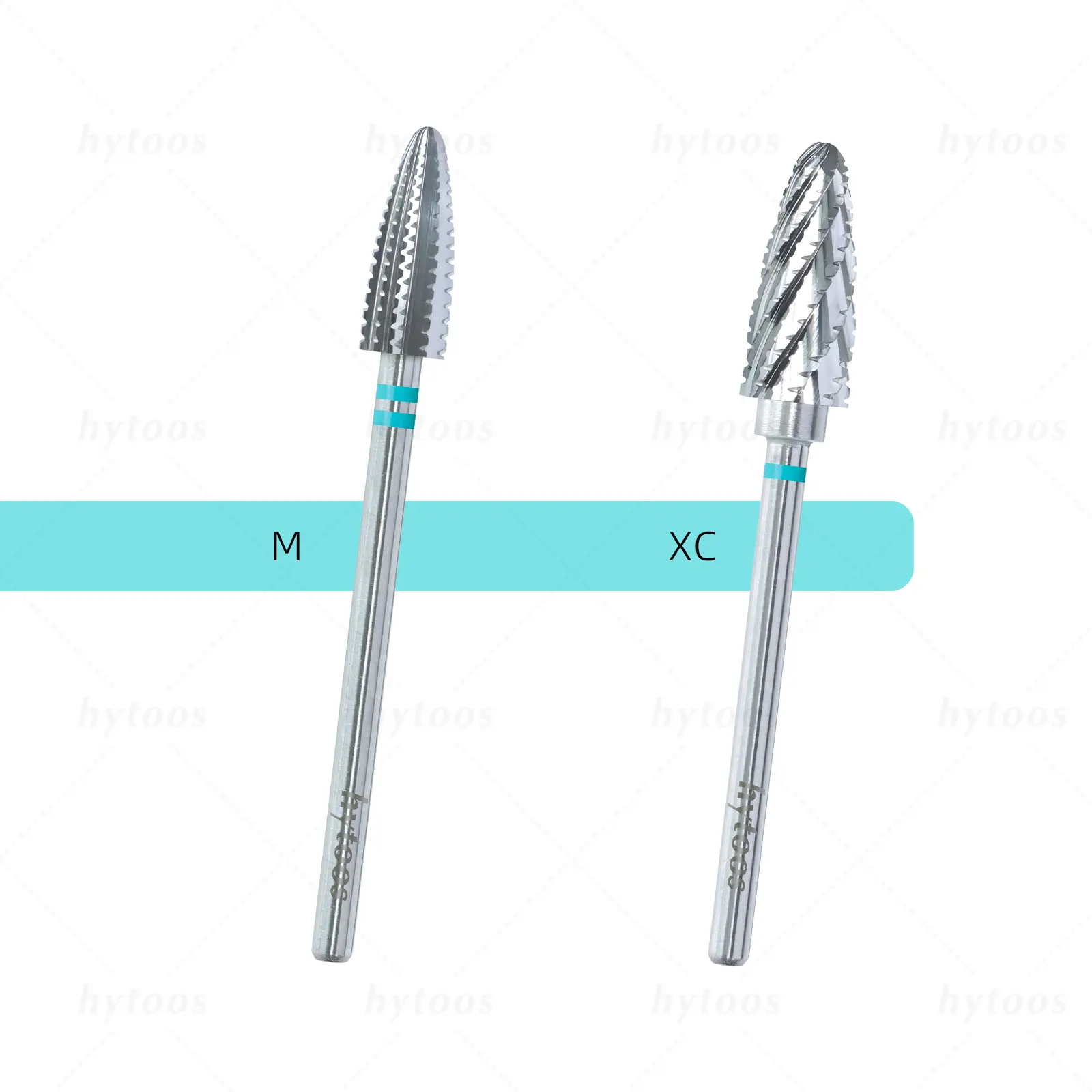 HYTOOS Tornado Carbide Nail Drill Bits Pro Acrylic Nail Bit Thick Gel Removal Tool Electric Drills File Manicure Accessories