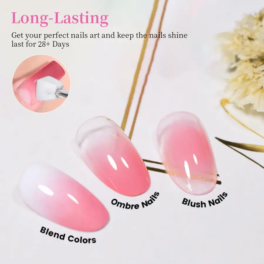 RS NAIL 5g Solid Gel Nail Polish Gradient Effect 11 Colors Nail Art Painting Gel Soak Off LED UV Varnish Nail Salon DIY Manicure