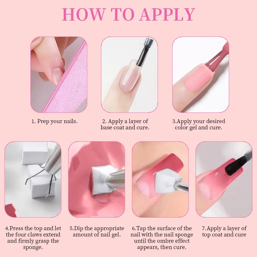 RS NAIL 5g Solid Gel Nail Polish Gradient Effect 11 Colors Nail Art Painting Gel Soak Off LED UV Varnish Nail Salon DIY Manicure