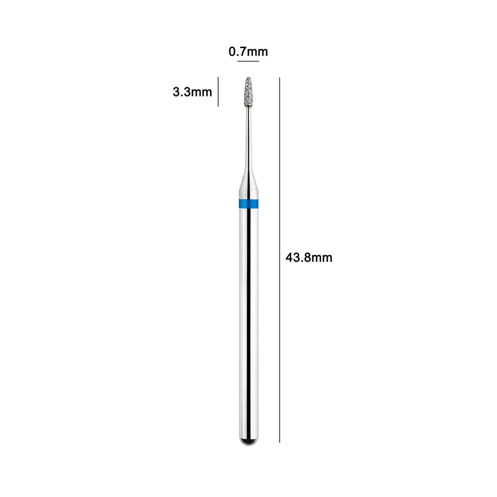 TP 2pcs Cuticle Clean Nail Bit for Electric Nail Drill Machine for Acrylic Manicure Pedicure Cuticle Gel Polishing Tools
