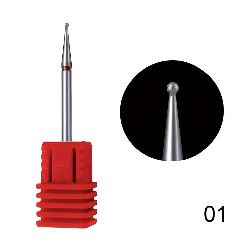 Diamond Milling Cutter Nail Drill Bits Set For Manicure Accessory Pedicure Eletric Machine Nail Bit Burr Tools