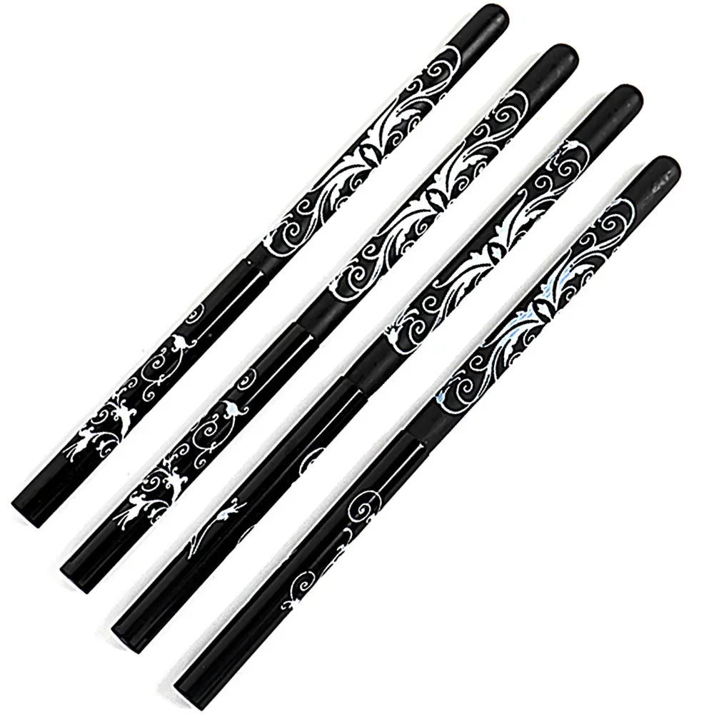 BQAN Nail Brush Nail Art UV Gel Polish Painting Brush Size 4#6#8#10# Oval Nylon Head Black Wooden Handle Manicure DIY Tool