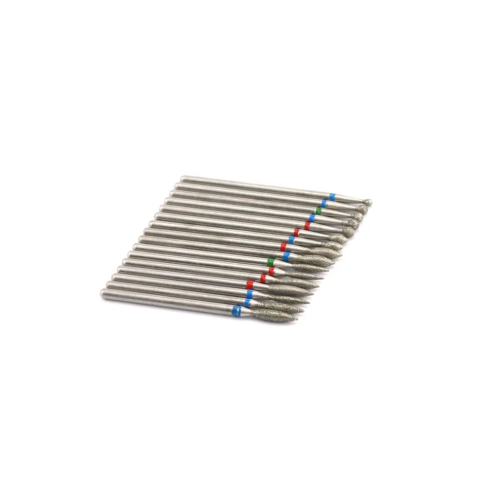 20 Types Diamond Nail Drill Rotary Bits Milling Cutter For Manicure Burr Cuticle Clean Electric Cutter Drill Bits Accessories