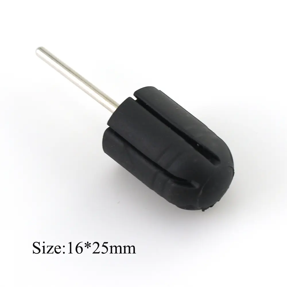 High Quality 1PCS Rubber Drill Bit Match Nail Sanding Cap Accessrry Electric Nail Drill Manicure Pedicure Art Tools