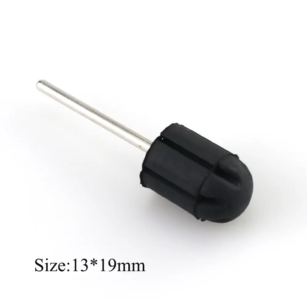 High Quality 1PCS Rubber Drill Bit Match Nail Sanding Cap Accessrry Electric Nail Drill Manicure Pedicure Art Tools