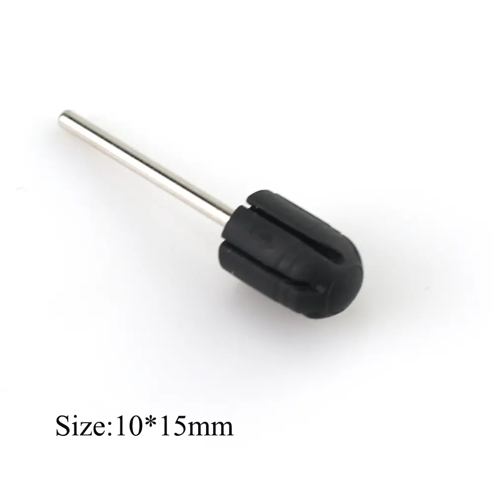 High Quality 1PCS Rubber Drill Bit Match Nail Sanding Cap Accessrry Electric Nail Drill Manicure Pedicure Art Tools