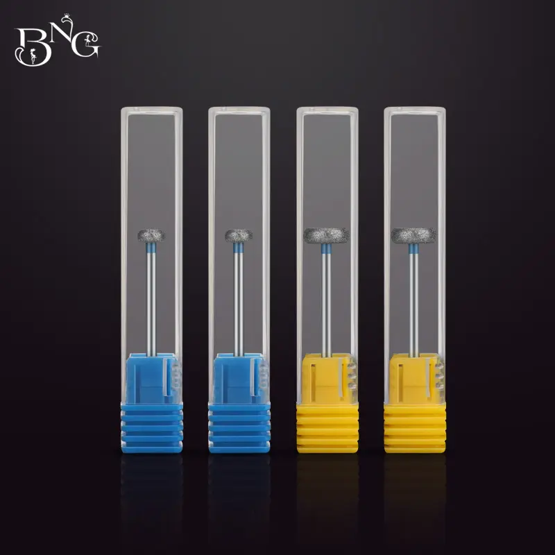 BNG 2pcs/lot Diamond Nail Manicure Drill Bit Milling Cutter Electric For Manicure Pedicure Device Tool Nail Art Burr Dril