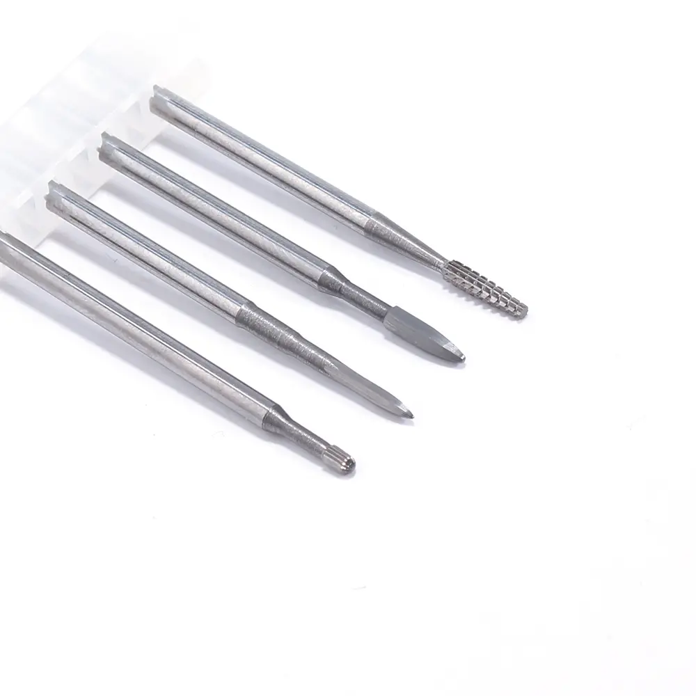 Carbide Tungsten Cuticle Clean Nail Drill Bits For Nail Art Electric Nail Manicure Machine Milling Cutters for Pedicure Bit