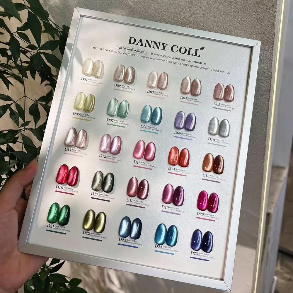 New Arrival 9D Magnetic Cat Eye Gel Nail Polish Set 25 Colors Nail UV Gel Varnish Soak Off Gelpolish Nail Art Lacque Primer 15ml