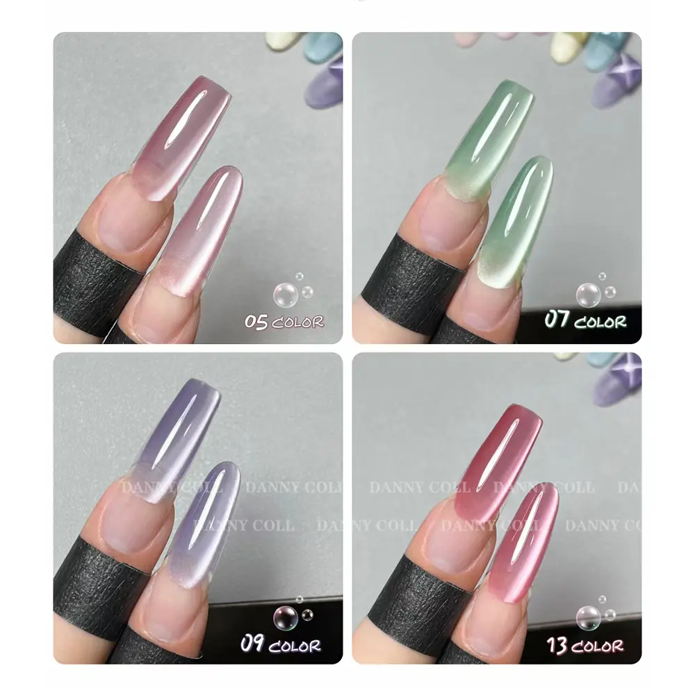 New Arrival 9D Magnetic Cat Eye Gel Nail Polish Set 25 Colors Nail UV Gel Varnish Soak Off Gelpolish Nail Art Lacque Primer 15ml