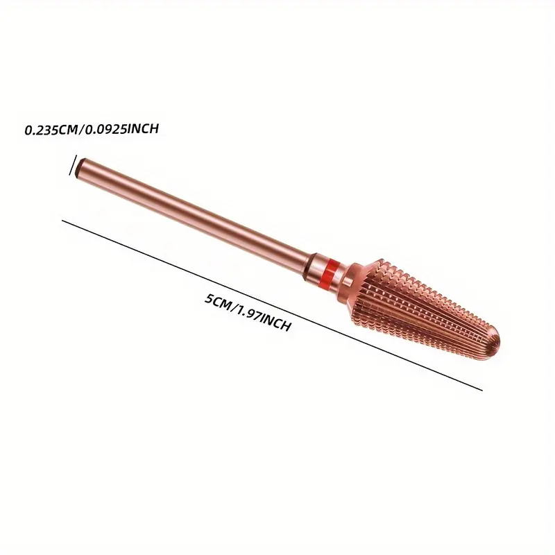 3/32" Shank Professional Tungsten Carbide Nail Drill Bit - High-Precision CNC Machined, Ultra-Sharp Blade，Low Vibration, Low Hea