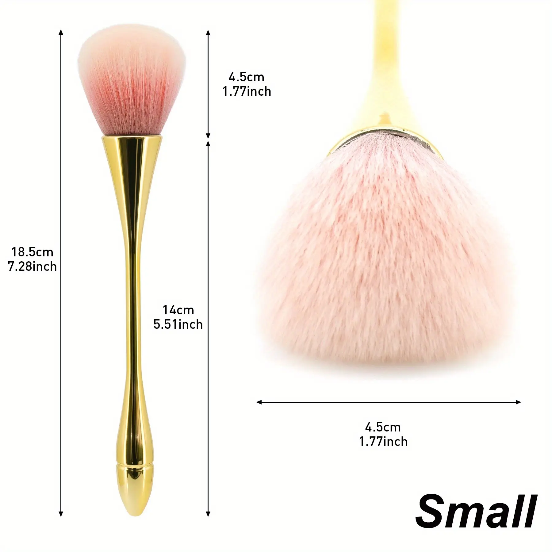 14 Styles Nail Dust Cleaning Brush Professional Nail Art Make Up Brushes Long-Handled Super Fluffy Dust Removal Manicure Tools