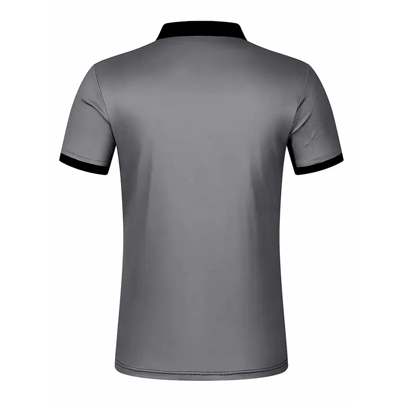 New Summer Men Casual Short Sleeve Lapel Business Polo Shirt 3D Digital Print Stripe Polo Shirt Sport Button Pullover Tops