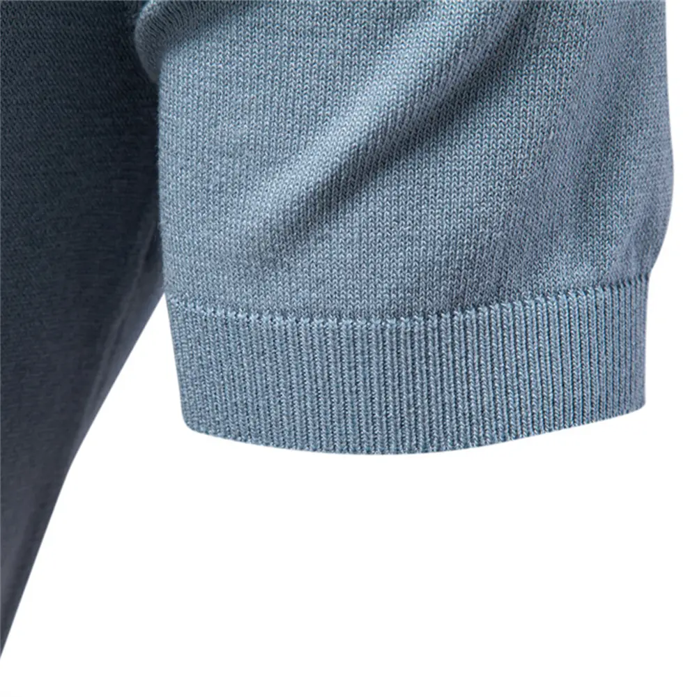 AIOPESON Men's Athletic V-Neck Color Block Polo Shirt Social Event Polo Shirts for Men Contrast Sport Slim Fit Polo