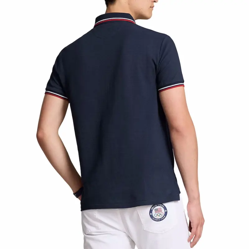 New Summer 2024 Polo Shirt With Lapel Collar And Short Sleeves Casual Luxury Brand Fashionable Golf Sports Men's Striped Tees