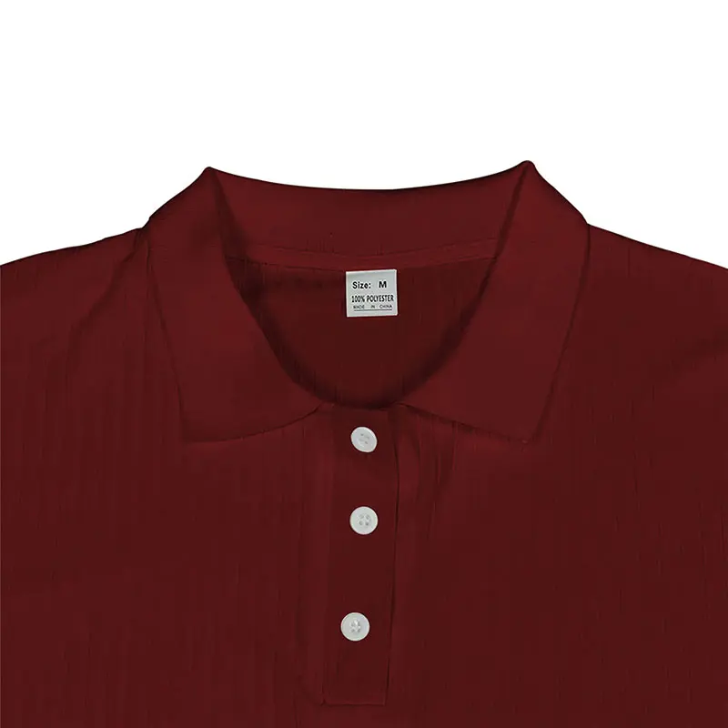 2024 European and American cross-border men's solid color short sleeve trend new vertical stripe lapels casual breathable POLO v