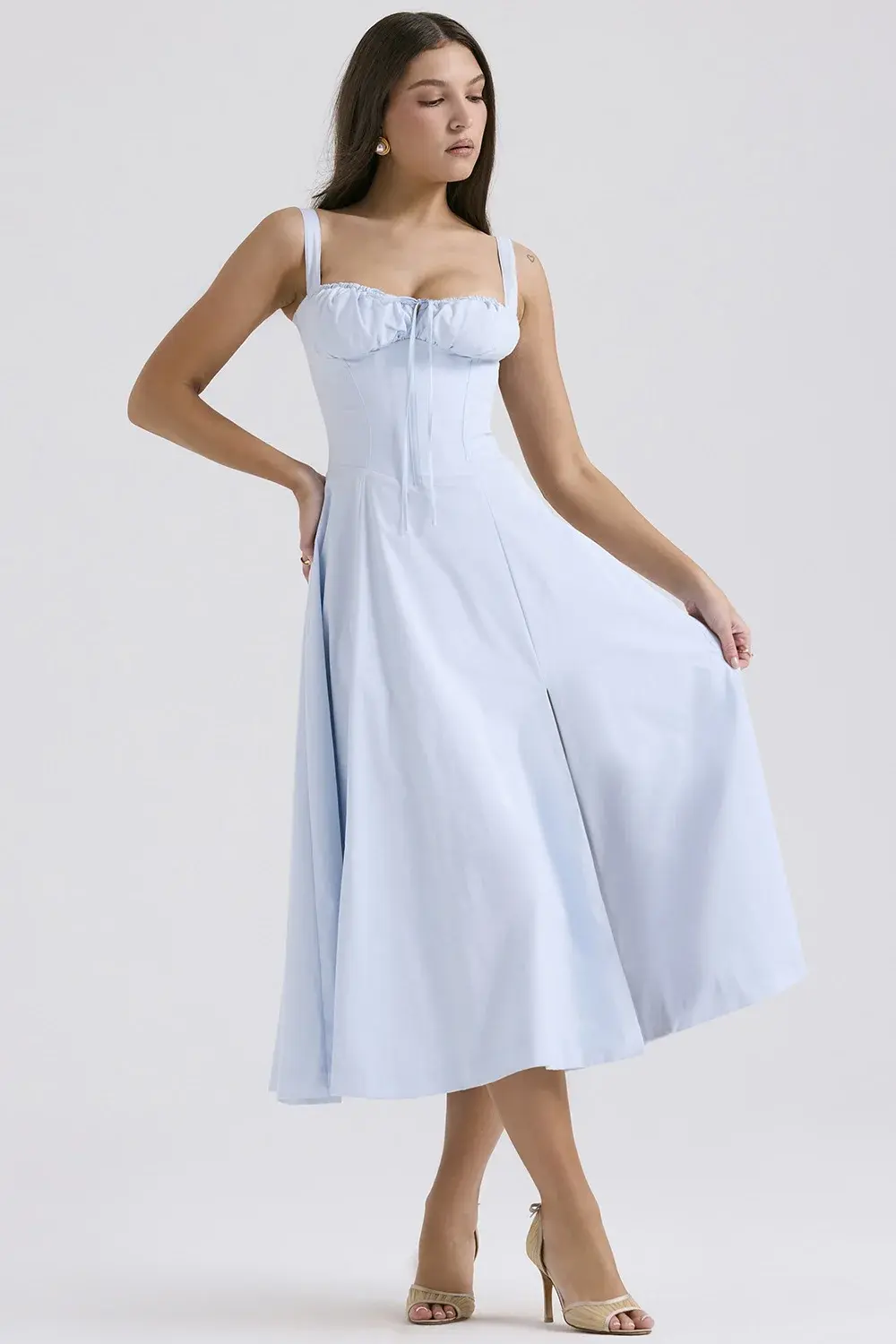 Women Beach Vacation Dress French Lazy Style Dress-Solid Color Or Printed Multi-Color Spring Summer 2025 New Arrival