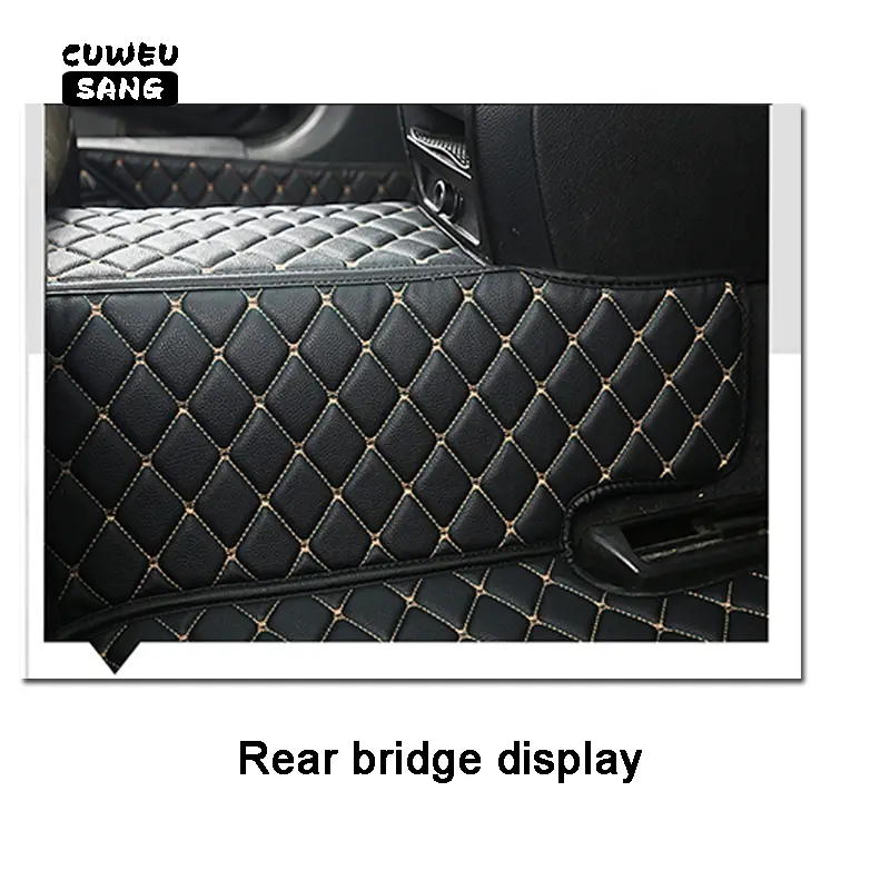 CUWEUSANG Custom Car Floor Mats For Citroen C5 Aircross C5X Auto Carpets Foot Coche Accessorie