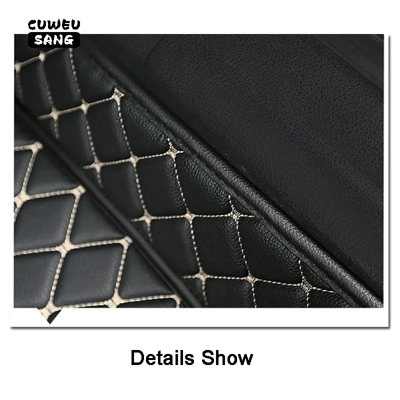 CUWEUSANG Custom Car Floor Mats For Citroen C5 Aircross C5X Auto Carpets Foot Coche Accessorie