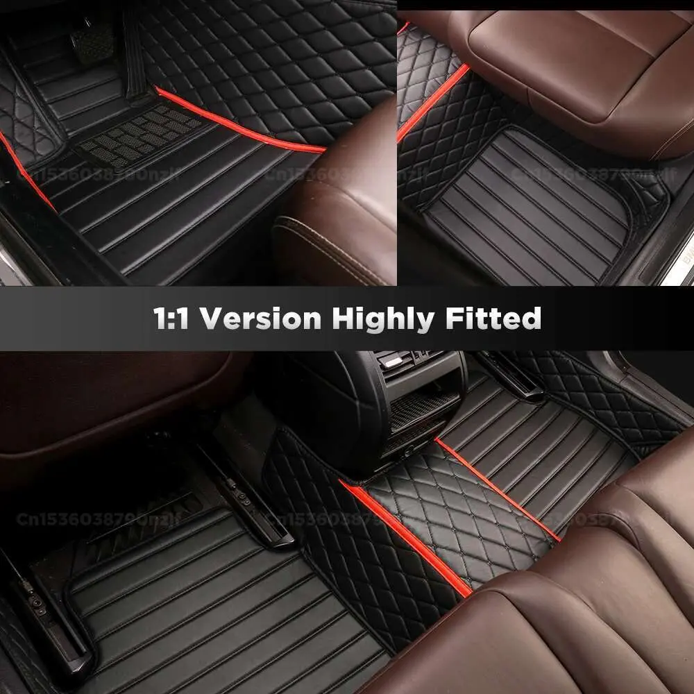 For Subaru XV 2011-2023 2022 2021 2020 2019 2018 2017 Car Floor Mats Custom Auto Foot Pads Carpet Cover Interior Accessories