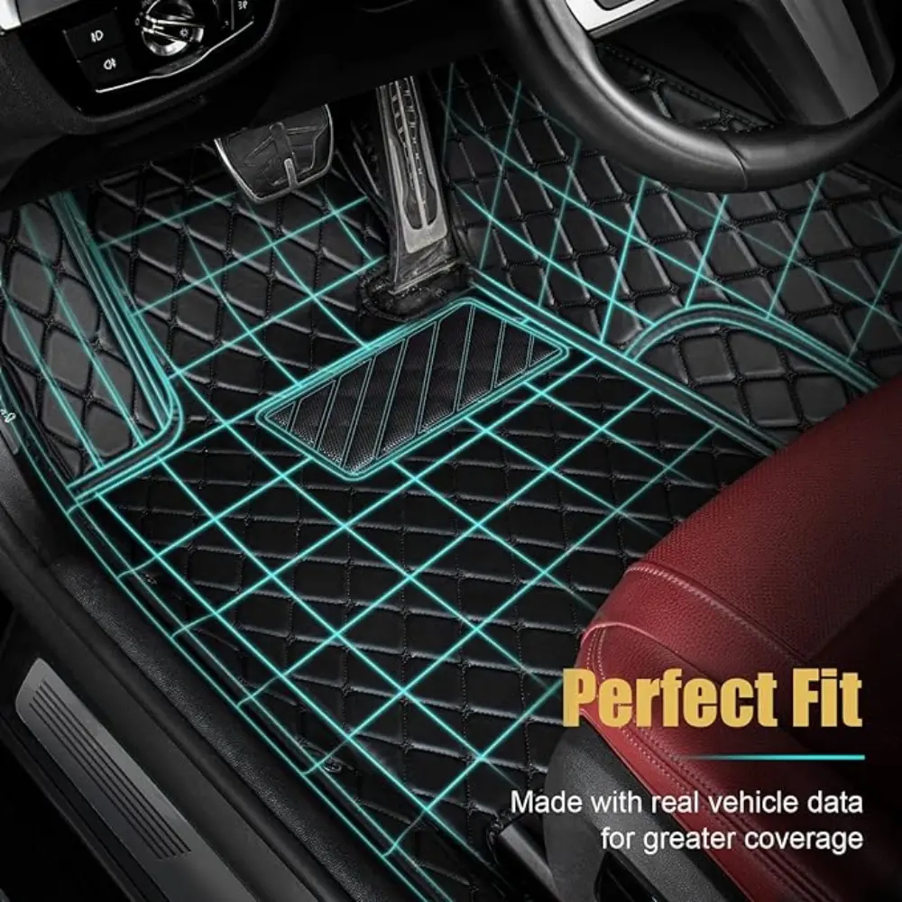 Custom Floor Mats For Chery Tiggo 7 Plus 2016-2023 Omoda C5 2022-2023 Full Coverage Floor Mats Luxury Floor Liners Car Interior