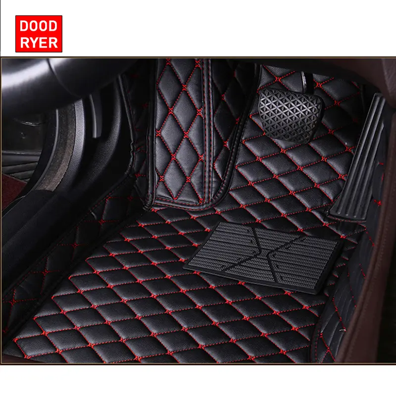 DOODRYER Custom Car Floor Mats For Peugeot 3008 2009-2023 Auto Carpets Foot Coche Accessorie