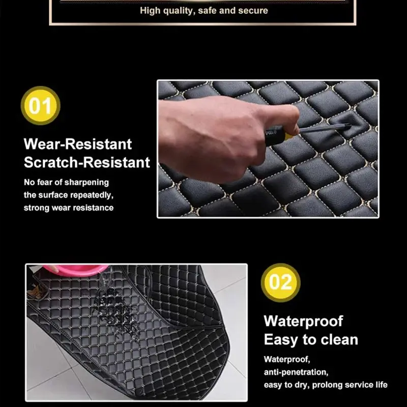 Car Floor Mat For BMW 1Serie 4DOORS   2007 2008 2009 2010 2011 2012 2013 2014 2015 2016 2017 2018 Car Accessories